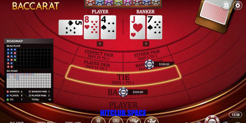 Quy tắc Baccarat Hitclub