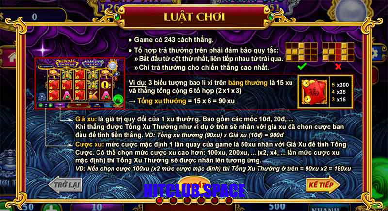 Luật quay hũ kho tàng ngũ long Hitclub